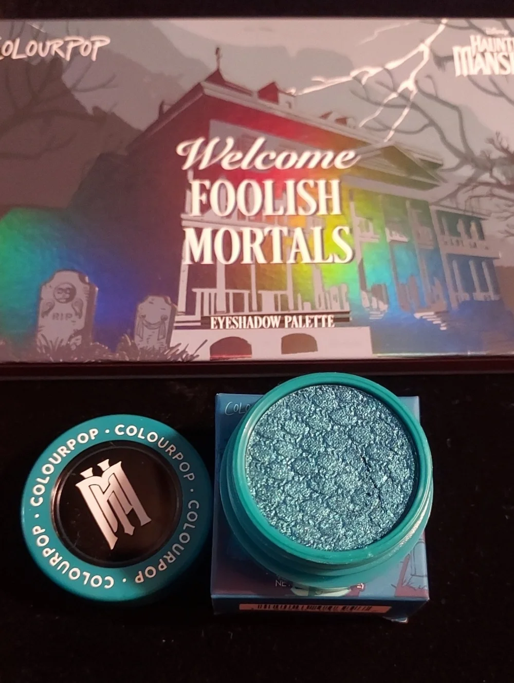Disney Haunted Mansion Holographic Palette -Free Shadow
